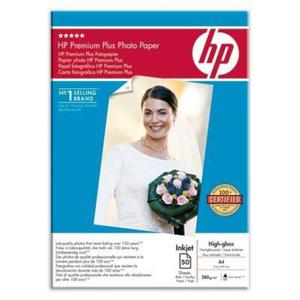 Papier A4, 280g, 50ark. - HP Premium Plus Photo Paper, wysoki poysk - 2859743868