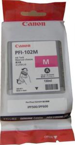 Tusz CANON PFI-102M 130 ml magenta do IPF500/510/600/605/610/710/720 LP17/24 - 2824484614