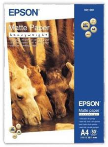 Papier Epson Matte Paper Heavyweight, matowy A4, 167g, 50ark. S041256 - 2859743884