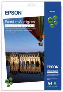 Papier Epson fotograficzny Premium Semi Gloss A4 (20 arkuszy) 251 g/m2 S041332 - 2824484684