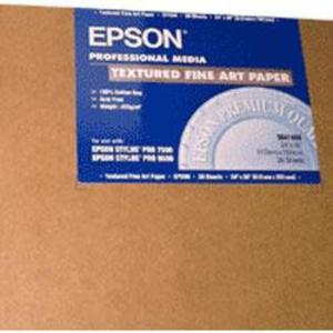 Papier matowy gadki w arkuszach Epson Smooth Fine Art, 24''x30'', 425g/m2 (20ark) C13S041434 - 2824485299