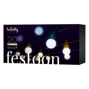 Twinkly Festoon Lights 20 AWW LED 10 m Starter Kit - 2871012475