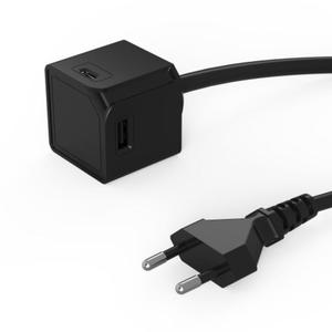 USBcube Extended USB A+C EU; BLACK - 2872503128