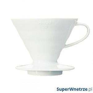 Hario ceramiczny Drip V60-02 biay - 2857345182