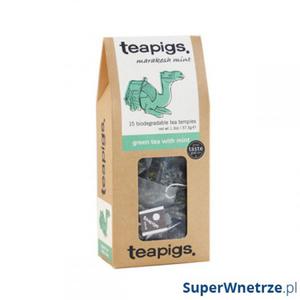 teapigs Green Tea with Mint 15 piramidek - 2857493409