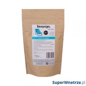 teapigs Lemon and Ginger herbata sypana 200g - 2858135480