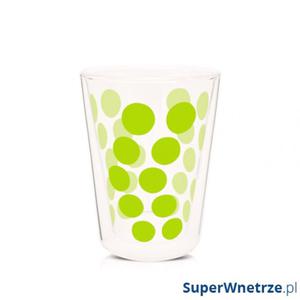 Szklanka 350 ml Zak! Designs Dot zielona - 2848506584