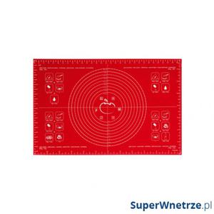 Stolnica silikonowa 40 x 60 cm Mastrad czerwona - 2847798140