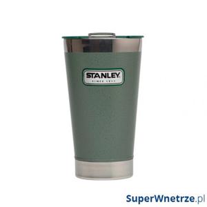 Stalowy kufel termiczny 0,47 l Stanley Classic zielony - 2825976348