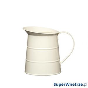 Dzbanek stalowy 1,1 l Kitchen Craft Living Nostalgia kremowy - 2838770753