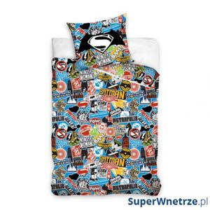 Pociel 160x200 Carbotex Batman i Superman Mix - 2848508325