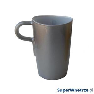 Kubek do latte macchiato Leonardo Loop szary - 2848507490