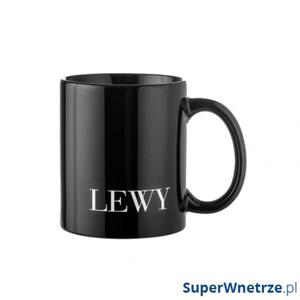 Kubek "LEWY" 300 ml Healthy Plan By Ann czarny - Anna Lewandowska - 2857490733