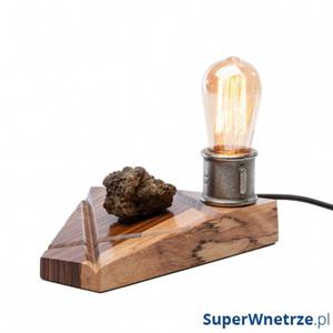 Lampka stoowa rcznie robiona Custom X Custom Woods - 2838770483