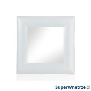 Lustro ozdobne 64x64cm Brandani Opaque S biay - 2843261187