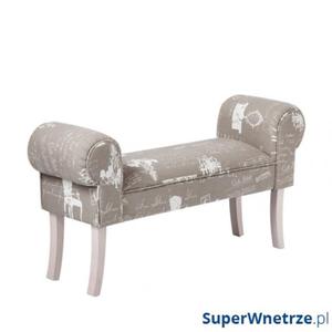 Sofa Schabby Brandani szary - 2843261001