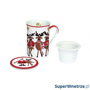 Kubek witeczny z zaparzaczem 250ml Nuova R2S Christmas Collection - 2857491229