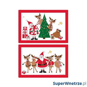 Dwustronna mata na st 45x30cm Nuova R2S Christmas Collection - 2848506211