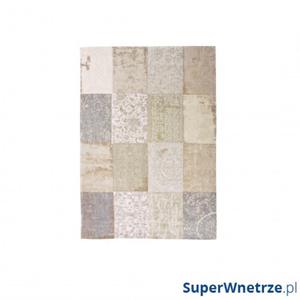 Dywan naturalny 140x200 cm Louis De Poortere Vintage Patchwork Pinch of Cinnamon beowy - 2844547880