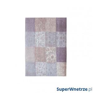 Dywan naturalny 170x240 cm Louis De Poortere Vintage Patchwork Lavender fioletowy - 2844547874