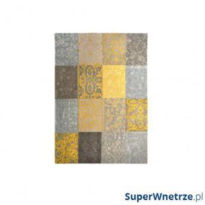 Dywan naturalny 140x200 cm Louis De Poortere Vintage Patchwork Yellow ty - 2844547848