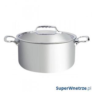 Garnek wysoki z pokrywk 3,4l stalowo-aluminiowy Affinity de Buyer - 2845863091