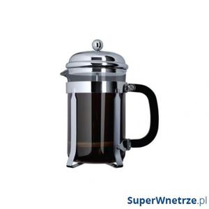 Zaparzacz do kawy 1,5l Cafe Ole French Press Classic czarny/srebrny/przezroczysty