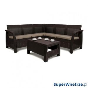 Naronik 79x182x70cm Bazkar CORFU RELAX SET brz/taupe - 2849808310