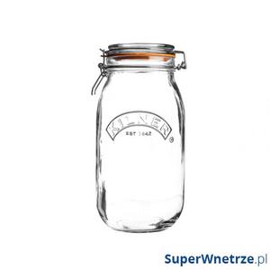 Soik 2l Kilner Round Clip Top Jar przezroczysty - 2857902811