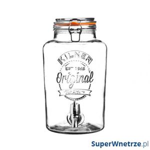 Dystrybutor do napojw 8l Kilner Original przezroczysty - 2854946856