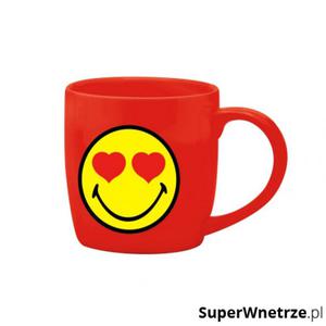 Kubek porcelanowy 350 ml ZAK!DESIGNS Smiley czerwony - 2852137265