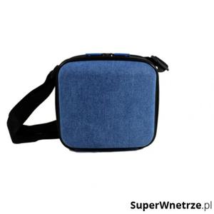 Lunch Bag Denim 20x23cm Smart Lunch SmartOffice czarno-granatowy - 2857343176