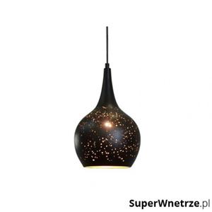 Lampa wiszca 20x20cm Altavola Design Magic Space 1 czarno-zota - 2857491841