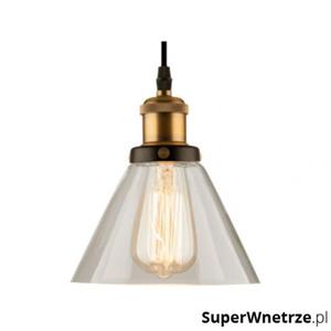 Lampa wiszca Altavola Design New York Loft 1 transparentna - 2857491833