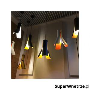 Lampa wiszca 32cm Altavola Design Origami Design 1 biao-pomaraczowa - 2857491826