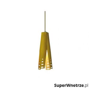 Lampa wiszca 13cm Altavola Design Origami Design 2 brzowo-zota - 2857491821