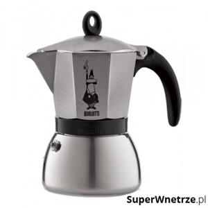 Kawiarka 6TZ Bialetti Moka Induction Anthracite szaro-srebrna - 2857491287