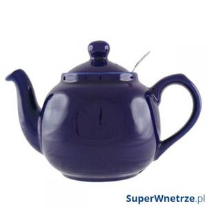 Dzbanek do herbaty z filtrem 1,2 l London Pottery fioletowy - 2843254209