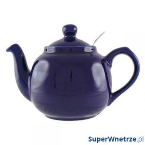 Dzbanek do herbaty z filtrem 1,4 l London Pottery fioletowy - 2858306128