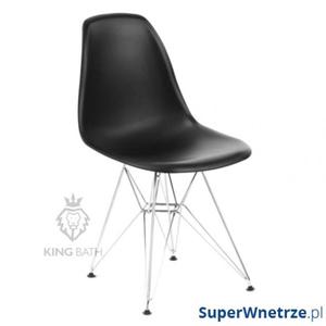 Krzeso King Bath Eames EPC DSR czarne - 2857345374