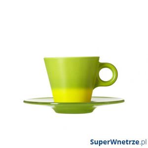 Filianka espresso + spodek zielona Leonardo Ooh! Magico - 2848508046