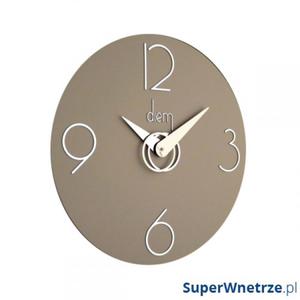 Zegar cienny Incantesimo Design Diem srebrny jasny - 2843259502