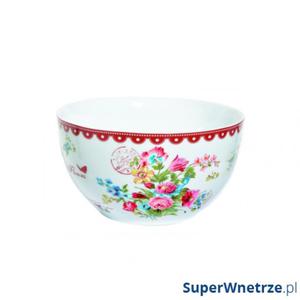 Miseczka z porcelany Nuova R2S Jardin Secret czerwone zdobienie - 2848506853