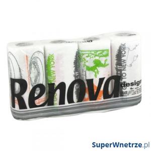 RENOVA 4szt. Design Rcznik papierowy - 2857493070