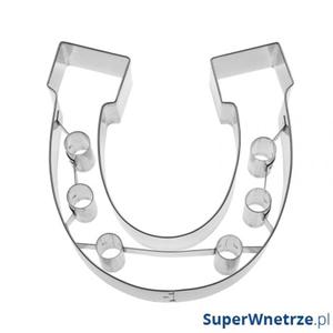 Foremka do wykrawania ciastek Birkmann PODKOWA NA SZCZʦCIE - 2857491063