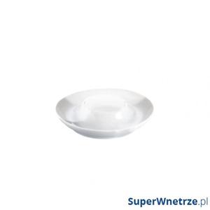 Porcelanowa podstawka na jajko Cilio biaa - 2857493519