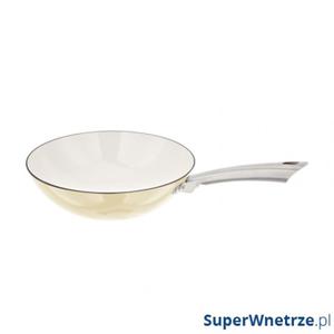 Wok eliwny 32 cm Stellar Easy beowy - 2843457083