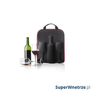 Kontener na wino + 2 kieliszki XDDesign Swirl - 2850652123
