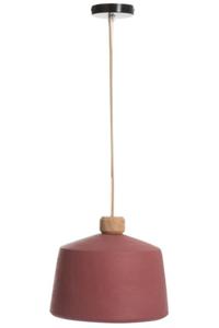 HOME Design :: Lampa wiszca Pink, betonowa, rowa, 26,5x27,5 cm (JL83837) - 2860433217