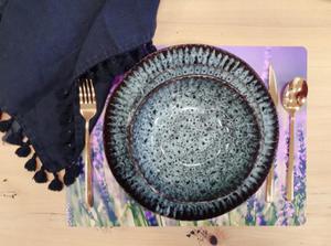 Madam Stoltz :: Talerz obiadowy Columbus ceramika rednica 27,5 cm (26D)